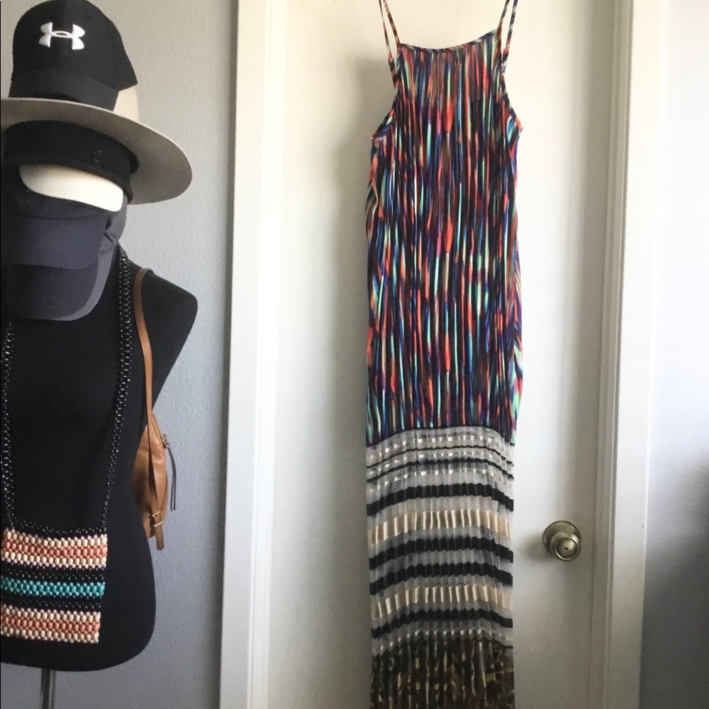 Jealous Tomato Pleated Maxi Dress